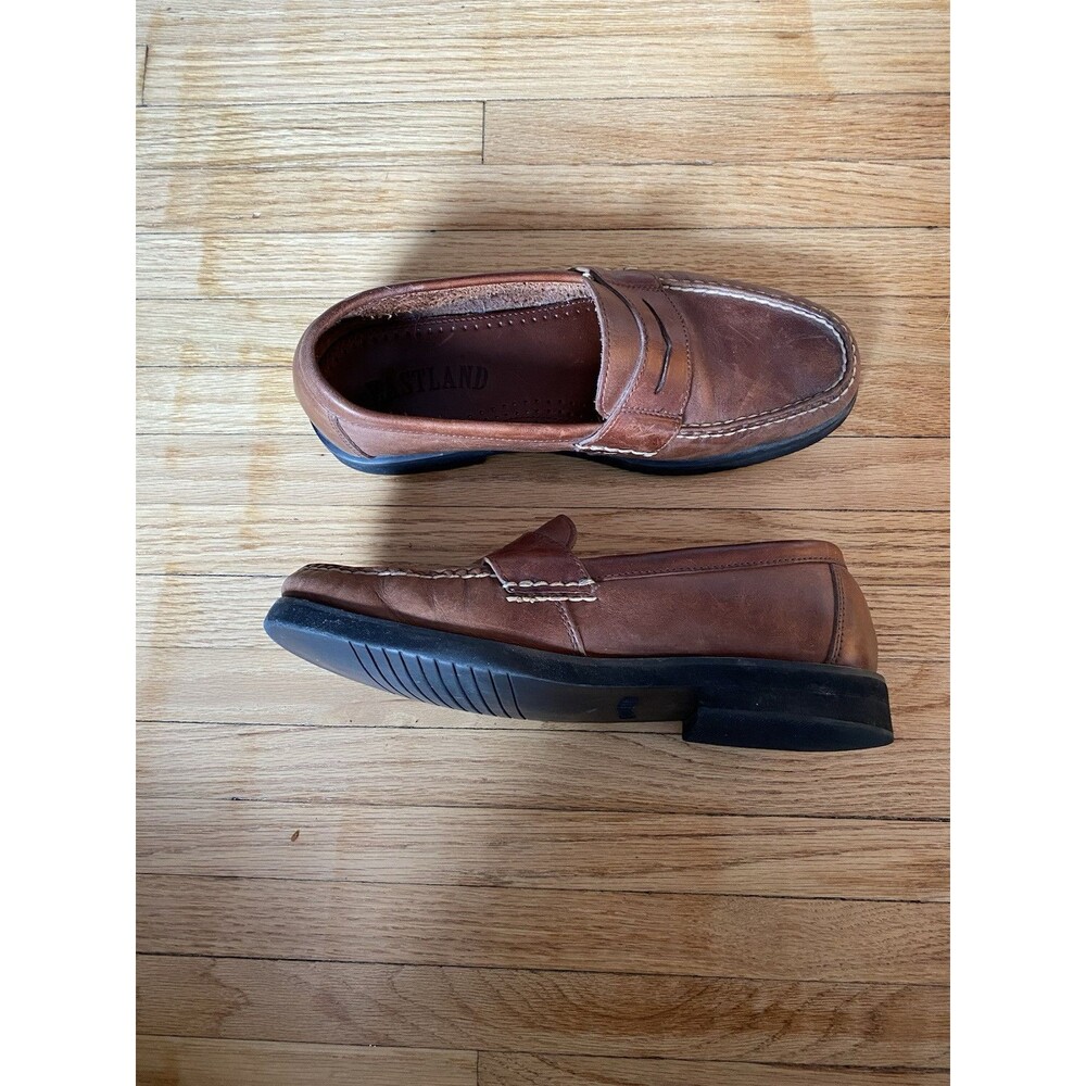 Eastland Men 8D Loafer Leather Manmade Materials Slip On